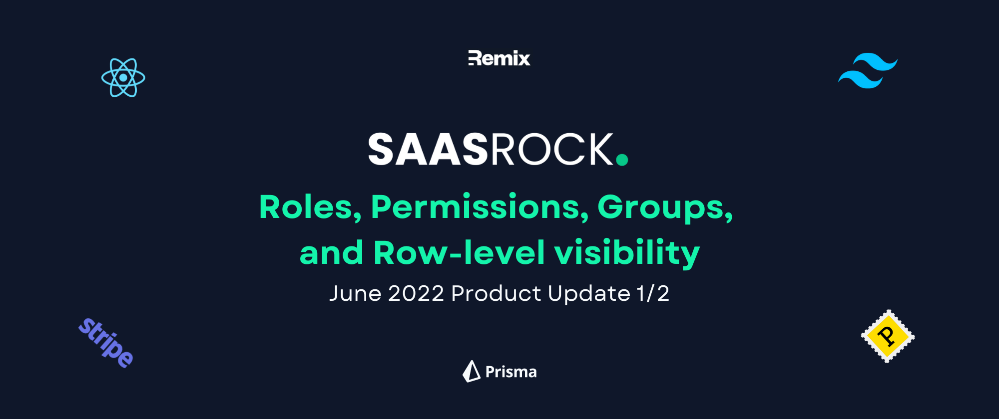 SaasRock v0.2.7 - Roles, Permissions, Groups, and Row-level visibility